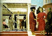 Piero della Francesca the flagellation Spain oil painting artist